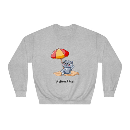 Feline Fine | Crew Neck Sweatshirt