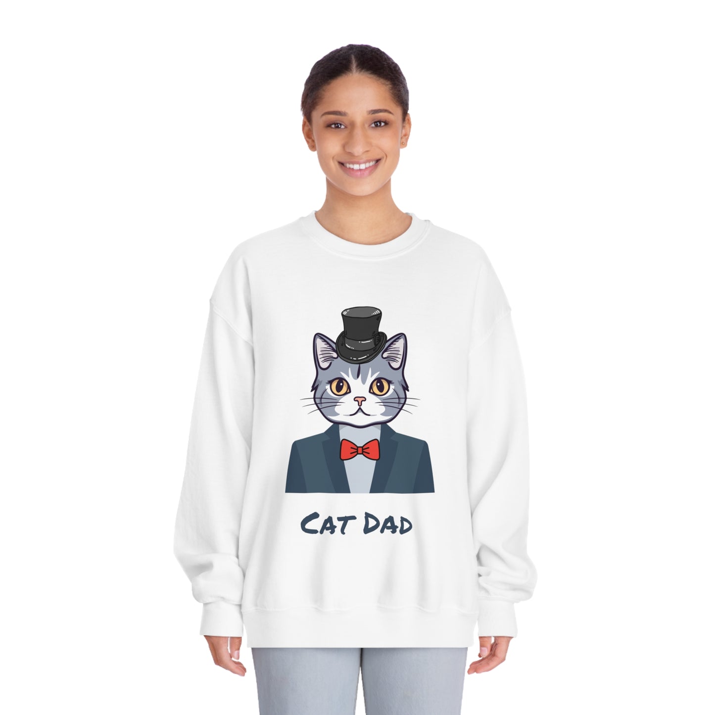 The Regular Cat Dad | Crew Neck Sweatshirt