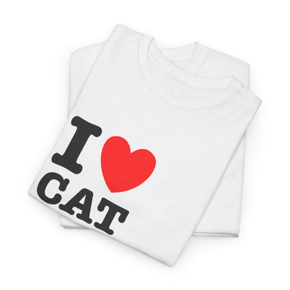 I Love Cat Moms T-Shirt – Bold Statement Tee