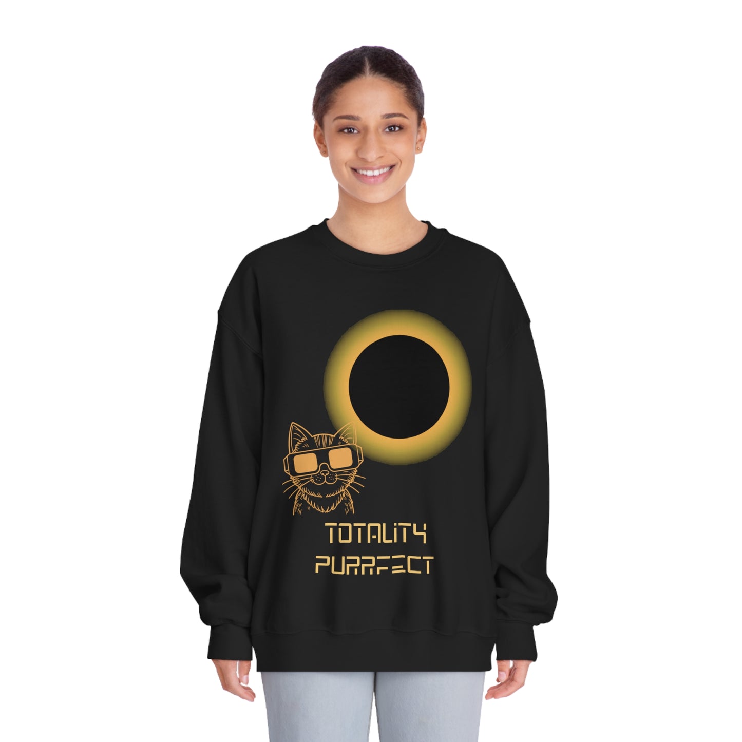 Totality Purrfect | Crew Neck Sweatshirt