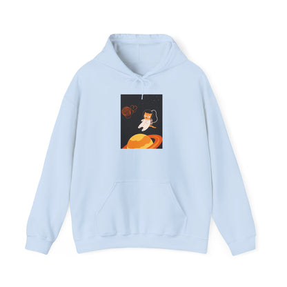 Lost in the Galaxy Hoodie – Space Cat-Inspired Sweatshirt