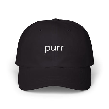 Purr Dad Cap – Embroidered Classic Baseball Hat