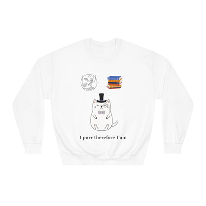 The Purrlosopher | Crew Neck Sweatshirt