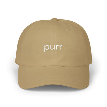 Purr Dad Cap – Embroidered Classic Baseball Hat