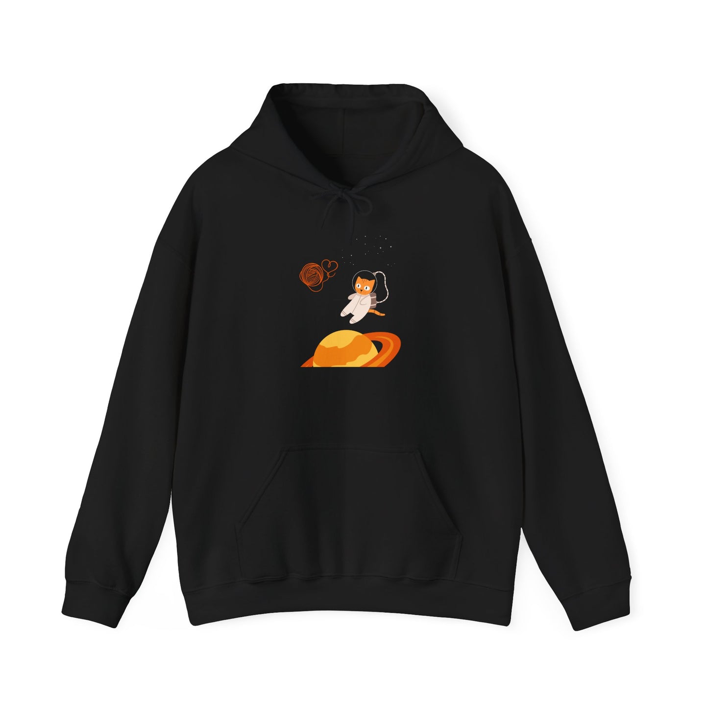 Lost in the Galaxy Hoodie – Space Cat-Inspired Sweatshirt