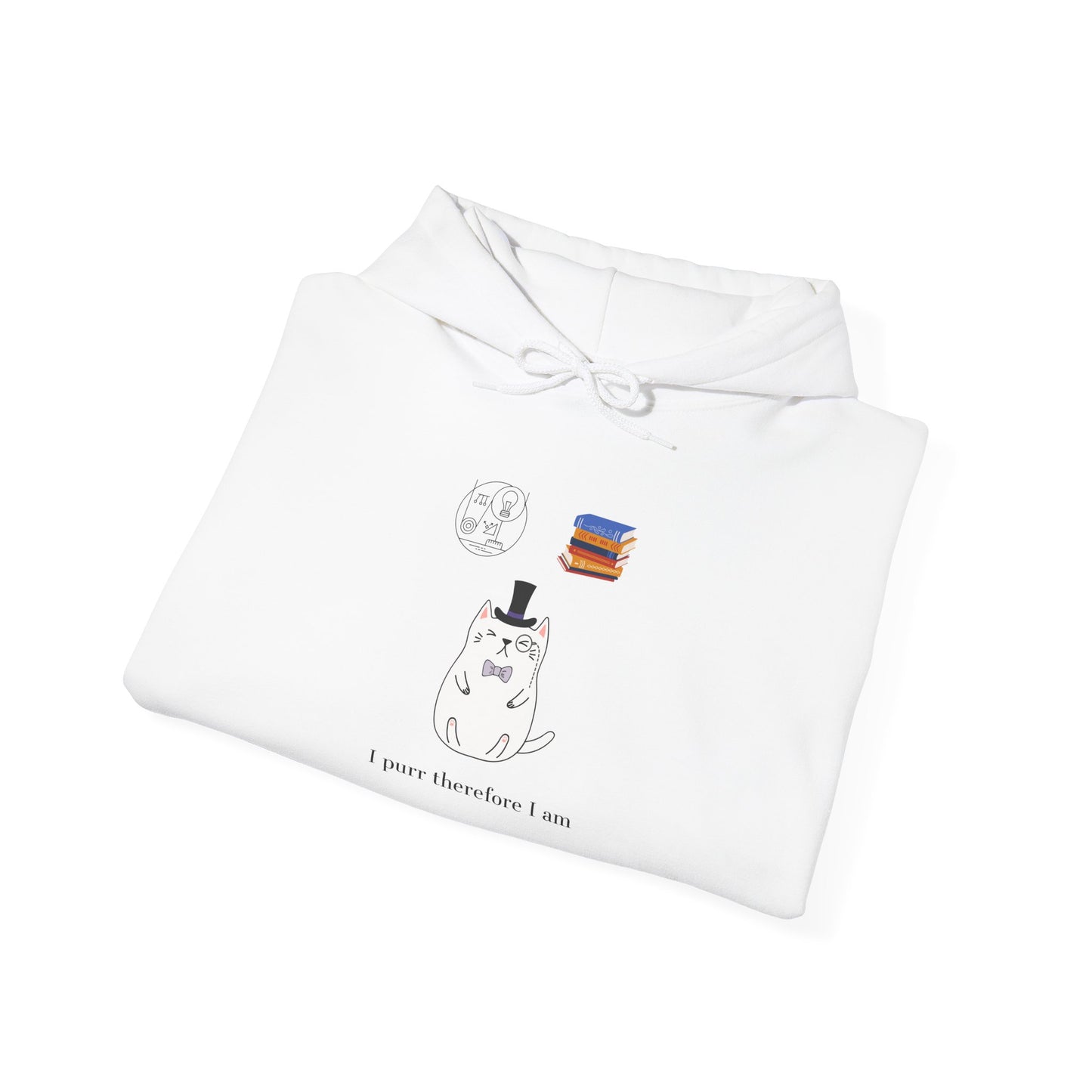 The Purrlosopher Hoodie – Philosopher Cat Sweatshirt