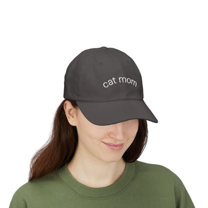 Cat Mom Dad Cap – Embroidered Classic Baseball Hat