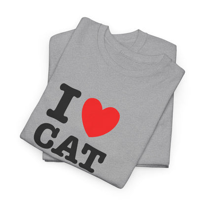 I Love Cat Dads T-Shirt – Bold Statement Tee