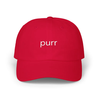 Purr Dad Cap – Embroidered Classic Baseball Hat